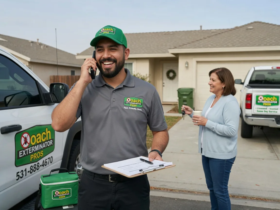 Pest Control Roach Exterminator Fleming, OH FAQs